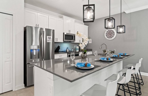 Kissimmee Chalet De Esquí | Brand New Townhouse 4Bed/3Bath/Pool/5Min Disney