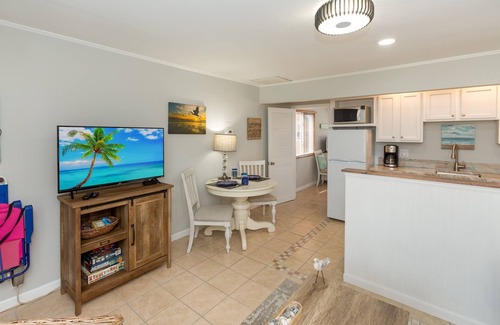 Isle of Palms Condominio | Bajo el mar 1Br / 1Ba @ Ocean Inn, 2 ° Fl con "Ojeada al océano", ¡Perro amigable!