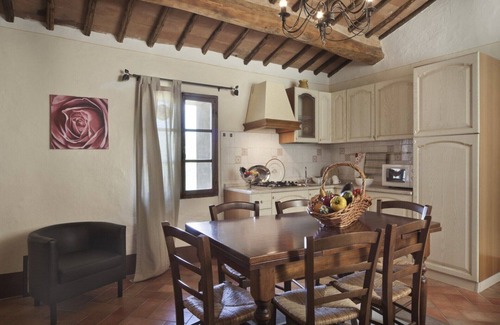 Castellina in Chianti Apartamento | Impresionante vista, típico, encantador con piscina