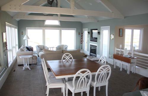 Bethany Beach Casa | Breathtaking Sunrise-Sunset Views From Waterfront Home with Elevator