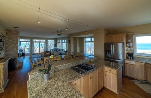 Michigan City Casa | Breathtaking Views of Lake Michigan-Beachwalk Resort