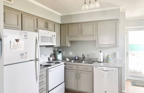 Carolina Beach Condominio | ☀ Ventoso, condominio abierto, a pasos de la playa y del paseo marítimo con vista al mar y piscina ☀