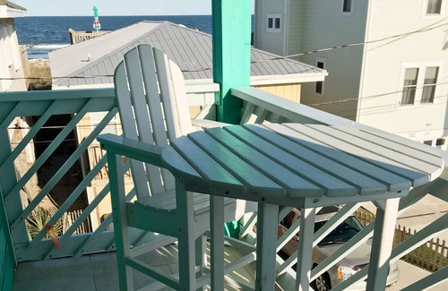 Carolina Beach Condominio | ☀ Ventoso, condominio abierto, a pasos de la playa y del paseo marítimo con vista al mar y piscina ☀
