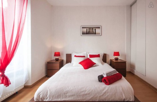 Rive Droite Apartamento | BREST Grand T3 cerca del centro de la ciudad, el puerto. Estacionamiento y wifi gratis