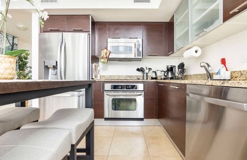 Downtown Miami Condominio | Brickell River LOFT / parking & 12 min to South Beach