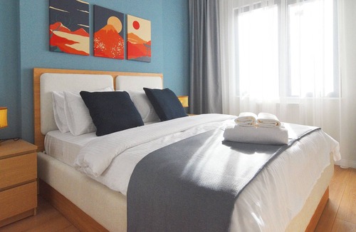 Kagithane Apartamento | Bright 1BR Apt: Perfect Blend of Comfort & Style.