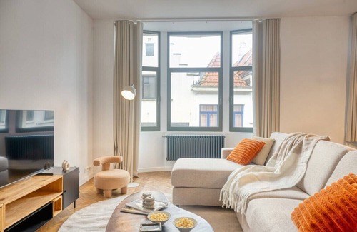University District Apartamento | Bright 2BR Flat in Antwerp City