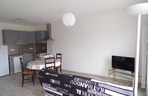 Berck-sur-Mer Apartamento | Luminoso apartamento de 60m², balcón, espacios verdes compartidos, estacionamiento