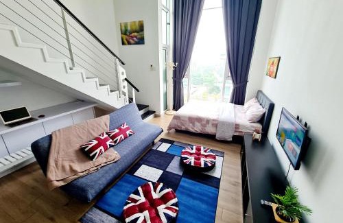 Taman Hock Ann Apartamento | Bright 7 Guests Scott Garden Duplex 1 Room Old Klang Road, Taman Desa, Kuchai Lama, Bangsar South, Pearl Point, Mid Valley, Kuala Lumpur