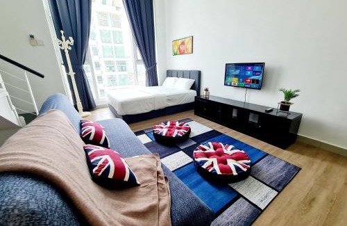 Taman Hock Ann Apartamento | Bright 7 Guests Scott Garden Duplex 1 Room Old Klang Road, Taman Desa, Kuchai Lama, Bangsar South, Pearl Point, Mid Valley, Kuala Lumpur