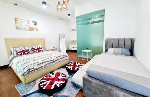 Taman Hock Ann Apartamento | Bright 7 Guests Scott Garden Duplex 1 Room Old Klang Road, Taman Desa, Kuchai Lama, Bangsar South, Pearl Point, Mid Valley, Kuala Lumpur