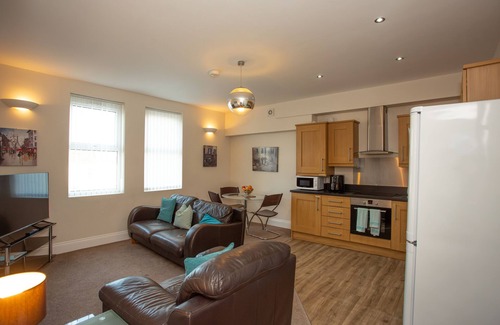 Stockton-on-Tees Apartamento | Apartamento-Estándar-Baño Privado-Vista al patio-3A