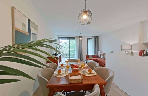 Schaerbeek Apartamento | Bright and modern 2BR apartment with a Balcony