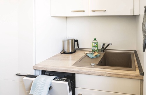 Flensburg Apartamento | Apartamento luminoso y moderno, con excelentes vistas al fiordo, incl. estacionamiento