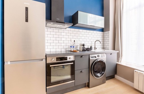 Lille Centre Ville Apartamento | Apartamento-Le Saint-Lazare-Superior-Baño con ducha-Vista a la Calle