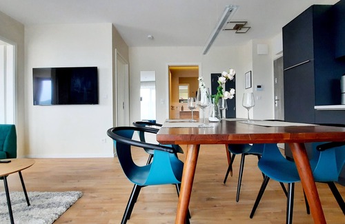 Miedzyzdroje Apartamento | Bright apartment A102 with sea view near the beach 2 bedroom terrace