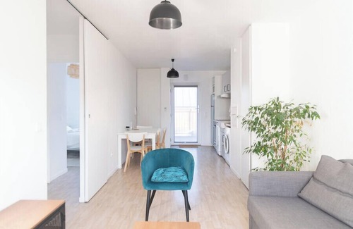 La Courneuve Apartamento | Bright apartment just outside Paris