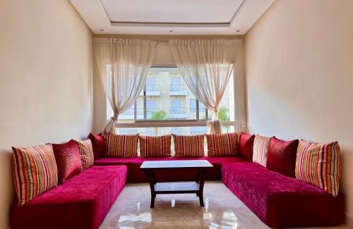 Bouznika Apartamento | Bright Apt with Balcony, WiFi, Parking and Pool Resort