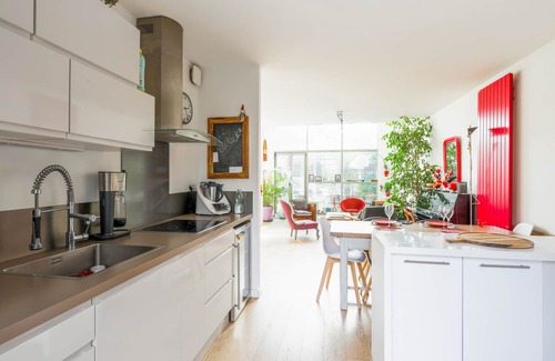 Plateau - Mont-Valerien Apartamento | Bright duplex with terrace in Nanterre - Welkeys