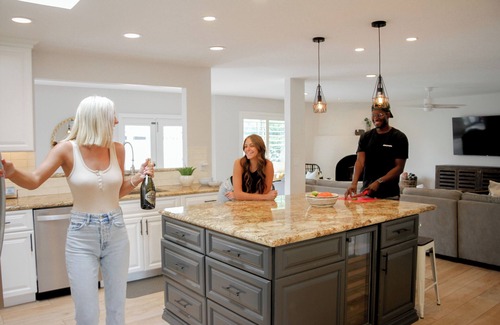 South Scottsdale Villa | Bright, Fun & Family-Friendly Oasis w/Pool, Hot Tub, EV Charger, Fun Location