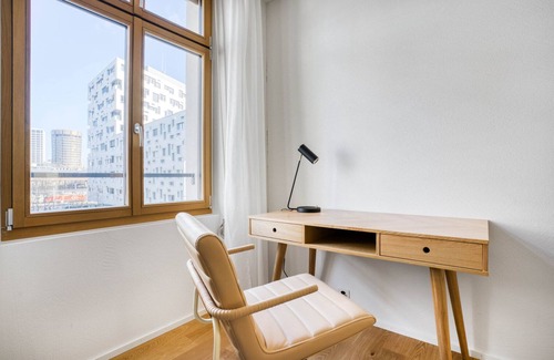 Gundeldingen Apartamento | Bright Gundeldingen 4 Room w/ Storage, nr Basel Main Stn, by Blueground