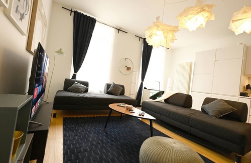 Lower Town Apartamento | Bright Modern Apartment in Brussels