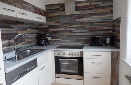 Omsewitz Apartamento | Apartamento moderno y luminoso con terraza y hermosa cocina en Dresde