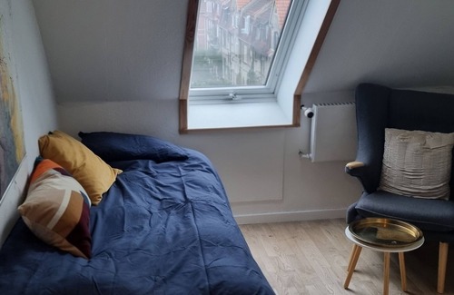 Copenhagen Condominio | Bright penthouse apartment in cozy neighborhood
