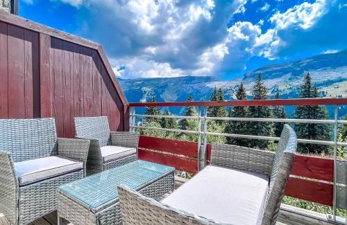 Flaine Apartamento | Bright, spacious South-facing 1-bedroom apartment