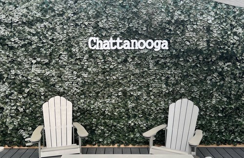 Chattanooga Casa | Bright stylish home minutes to downtown! New build with HUGE pool/hot tub combo!