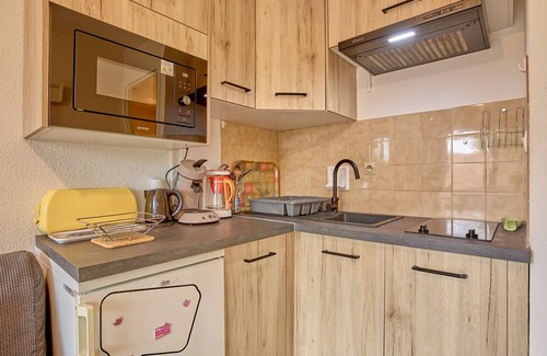 Barbotan-les-Thermes Apartamento | Luminoso T1 bis para 2, terraza soleada, aparcamiento, wifi