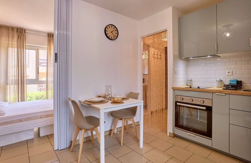 Barbotan-les-Thermes Apartamento | Bright T1 bis, 2 pers, parking, Barbotan