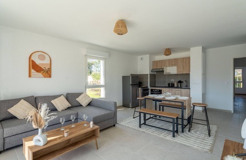Biscarrosse Apartamento | Apartamento T4 luminoso en Biscarrosse - 6 a 8 pers. - Parking incluido