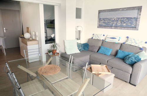 Plomodiern Apartamento | Bretaña, bahía de Douarnenez, app. 2/5 pers. EN EL MAR junto a la playa de arena