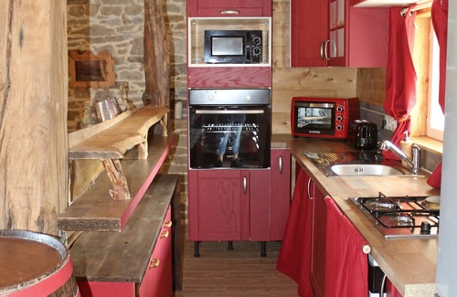 Rosporden Casa | Bretaña cabaña "Tal ar Galonn" 4 a 10 personas, bienvenidos a los jinetes
