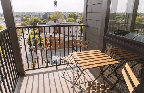 Indianapolis Condominio | Broad Ripple 1BR w/ Free Parking and Stunning View
