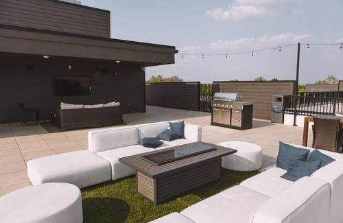 Indianapolis Condominio | Broad Ripple 1BR w/ Free Parking and Stunning View