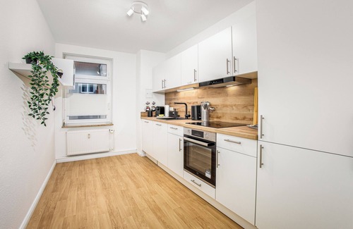 Sudenburg Apartamento | BROCKHEUS Apartments: Central Apart. | Kitchen | Parking | Washingmachine | Wifi