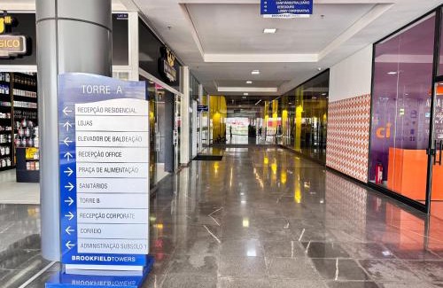Jardim Goias Apartamento | Brookfield Towers - Apto 2210 no Jardim Goiás á 3 min Shopping Flamboyant