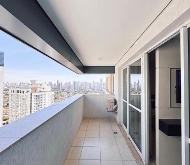 Jardim Goias Apartamento | Brookfield Towers - Apto 2210 no Jardim Goiás á 3 min Shopping Flamboyant