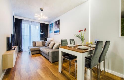 Krzyki Apartamento | Brown Deluxe Apartment
