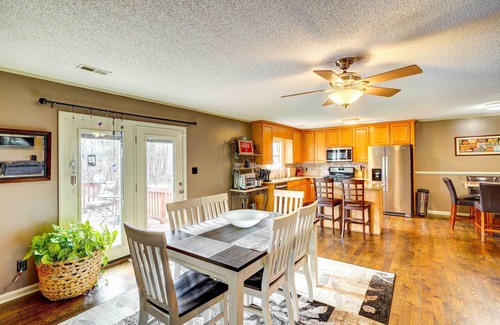 Browns Summit Casa | Browns Summit Vacation Rental w/ Fire Pit!