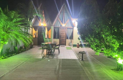 Ubajara Chalet De Esquí | BRUMA LEVE CHALETS IN UBAJARA CE, ACCEPTS YOUR PET NEAR TRAILS AND WATERFALLS.