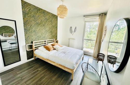 Les Mousseaux Apartamento | BtoBed - Location Professionnelle - Appartement 4 personnes Parking Gratuit - Proche Parc des Expositions et Aéroport CDG