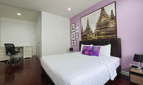 Khlong Toei Nuea Apartamento | BTS Asoke 6bedroom townhouse