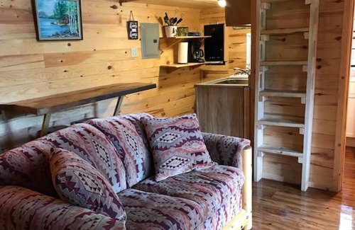Frank Cabina | Buck Hill Tiny Home Cabin #2 Mountain & Pond Views