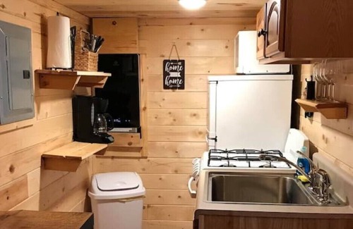 Frank Cabina | Buck Hill Tiny Home Cabin #2 Mountain & Pond Views