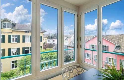 Hottingen Apartamento | * NUEVOS PRECIOS DE LISTA * 9 MINUTOS DE LA ESTACIÓN PRINCIPAL DE ZH * / * AMPLIO * / * MODERNO * (B)