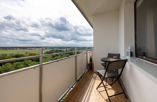 West Pomeranian Voivodeship Apartamento | Budowlana 23 | Apartment | Balcony with View