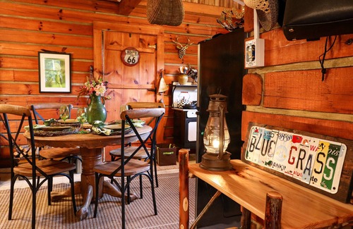 Floyd Cabina | Buffalo Hollow Preserve & Cabin in the Blue Ridge Mountains Pet Friendly